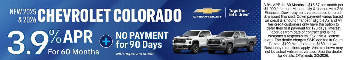 2026 Chevrolet Colorado Work Truck's photo