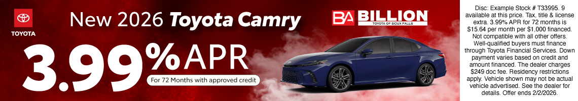 2026 Toyota Camry SE's photo