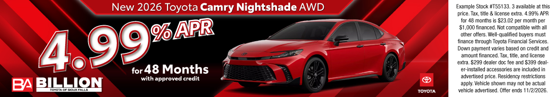 2026 Toyota Camry