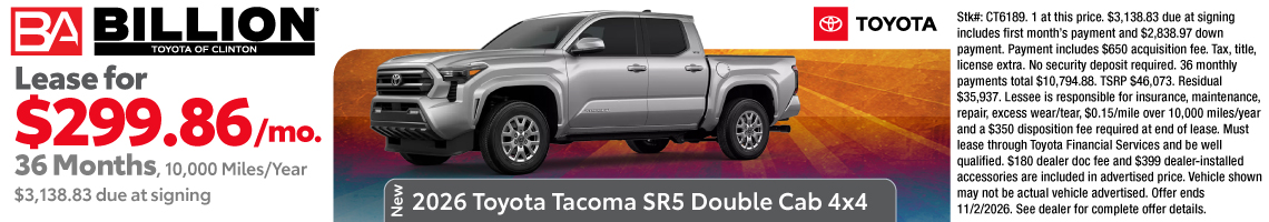 2026 Toyota Tacoma