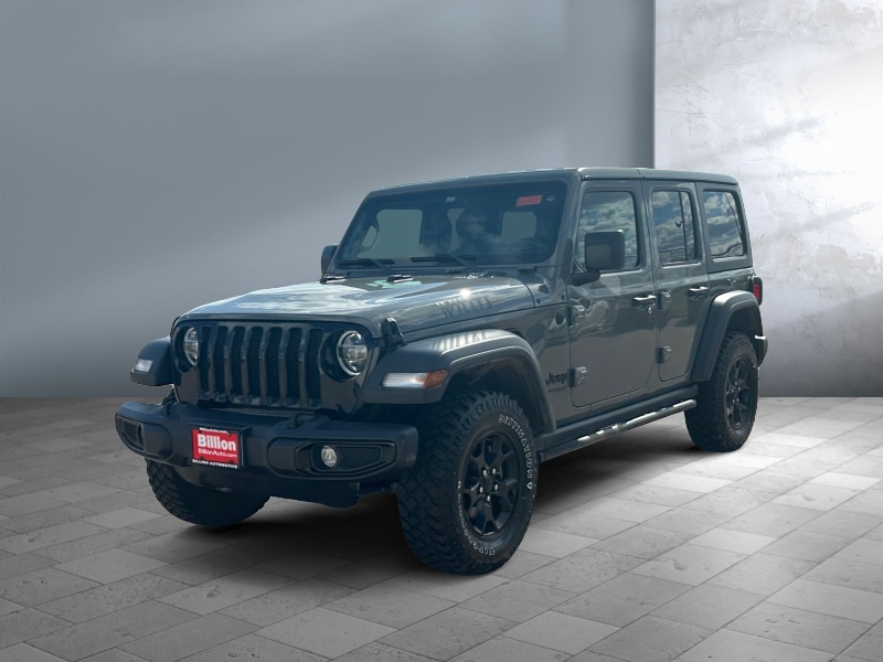 Used 2021 Jeep Wrangler Unlimited Willys SUV