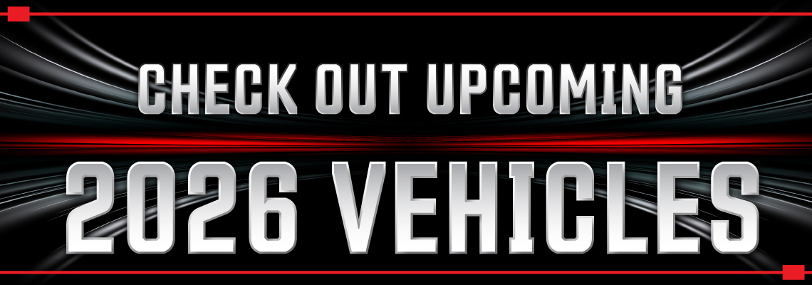 Upcoming 2026 Vehicles