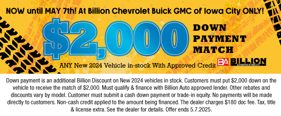 25MAY_BAIC_NEW DOWN PAYMENT MATCH
