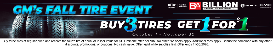 26OCT_BAICS_TIRE SPECIAL BUY 3 GET 1 FOR 1