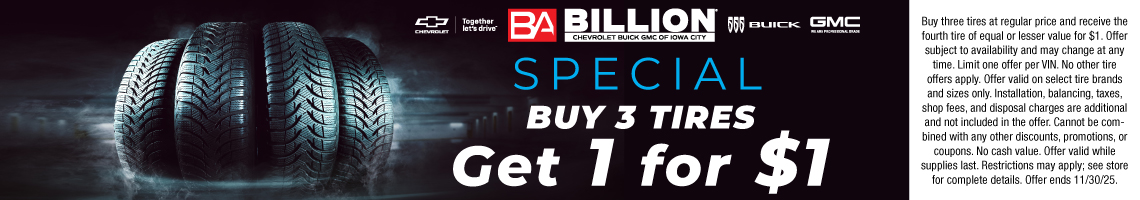 25OCT_BAICS_TIRE SPECIAL BUY 3 GET 1 FOR 1