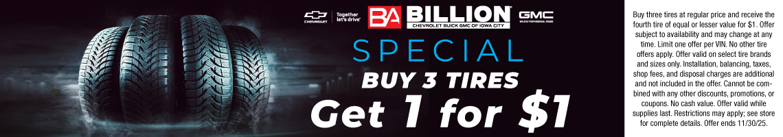 25OCT_BCGCS_TIRE SPECIAL BUY 3 GET 1 FOR 1