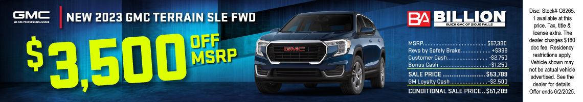 25MAY_BGSC_NEW 2023 GMC TERRAIN SLE