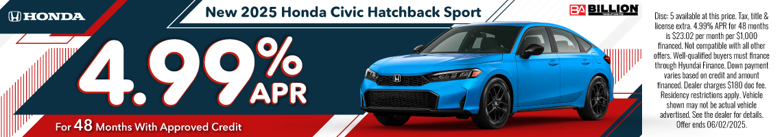 25MAY_BHIC_NEW 2025 HONDA CIVIC HATCHBACK SPORT