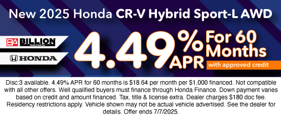 25JUL_BHIC_NEW 2025 HONDA CR-V HYBRID SPORT-L