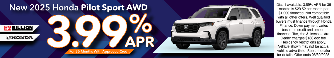 25JUN_BHIC_NEW 2025 HONDA PILOT SPORT