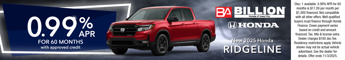 25SEP_BHIC_NEW 2025 HONDA RIDGELINE