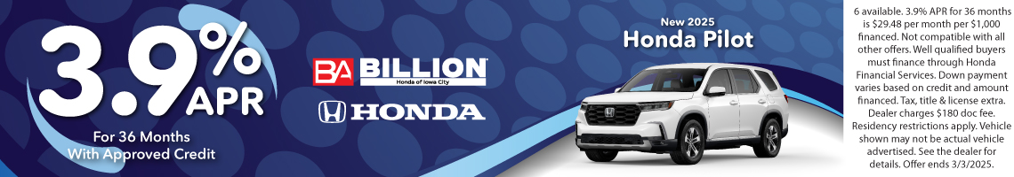 25JAN_BHIC_NEW 2025 HONDA PILOT