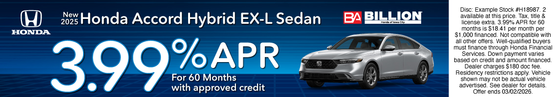 26JAN_BHIC_NEW 2025 HONDA ACCORD HYBRID EX-L