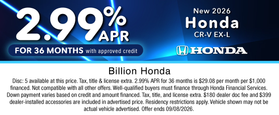26JUL_BHIC_NEW 2026 HONDA CR-V EX-L