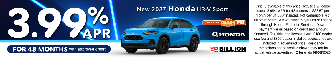 26JUL_BHIC_NEW 2027 HONDA HR-V SPORT