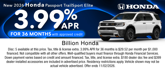 26SEP_BHIC_NEW 2026 HONDA PASSPORT TRAILSPORT ELITE