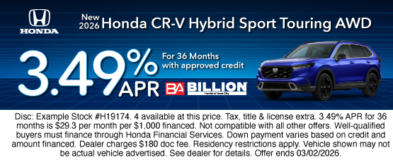 26JAN_BHIC_NEW 2026 HONDA CR-V HYBRID SPORT TOURING