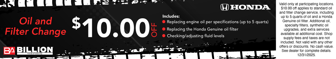 25AUG_BHICS_OIL AND FILTER CHANGE