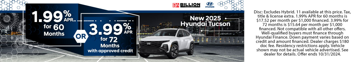 New 2025 Hyundai Tucson SE