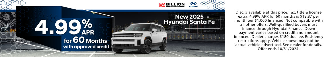 New 2025 Hyundai Santa Fe Hybrid Limited