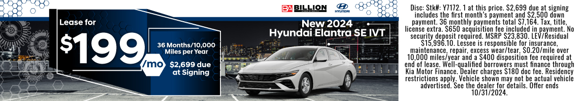 24OCT_BHYIC_LEASE_NEW 2024 HYUNDAI ELANTRA SE