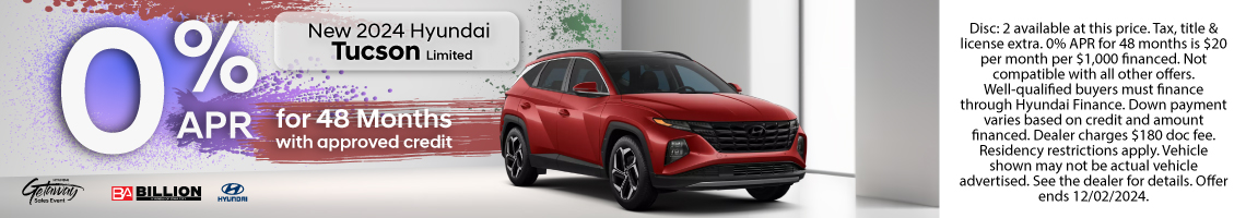 New 2024 Hyundai Tucson Hybrid Limited