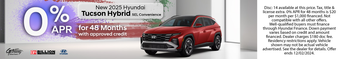 New 2025 Hyundai Tucson Hybrid SEL Convenience