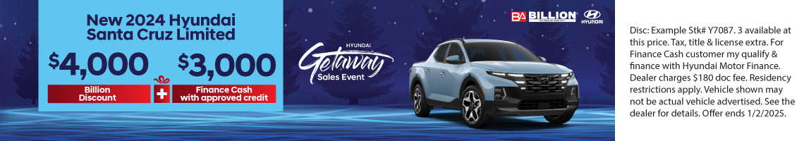 24DEC_BHYIC_REBATE_NEW 2024 HYUNDAI SANTA CRUZ LIMITED