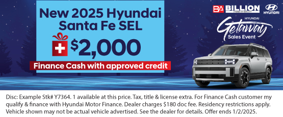 24DEC_BHYIC_REBATE_NEW 2025 HYUNDAI SANTA FE SEL