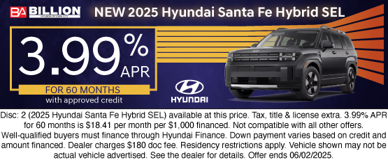 25MAY_BHYIC_NEW 2025 HYUNDAI SANTA FE HYBRID SEL