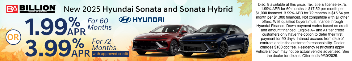 New 2025 Hyundai Sonata SE