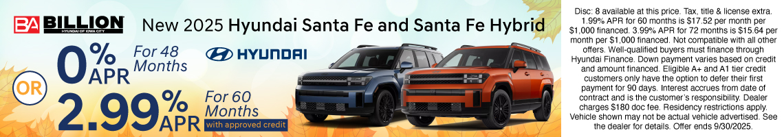 New 2025 Hyundai Santa Fe SEL
