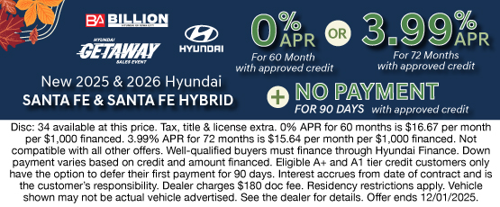 25NOV_BHYIC_NEW 2025 & 2026 HYUNDAI SANTA FE & SANTA FE HYBRID