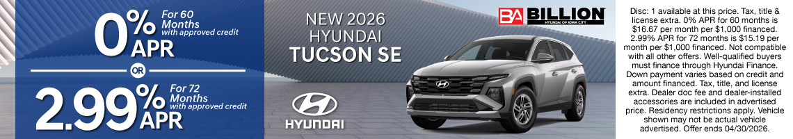 26APR_BHYIC_NEW 2026 HYUNDAI TUCSON SE
