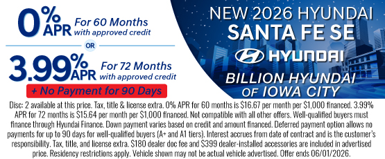 26MAY_BHYIC_NEW 2026 HYUNDAI SANTA FE SE
