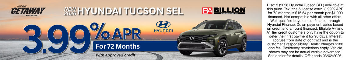 26FEB_BHYIC_NEW 2026 HYUNDAI TUCSON SEL