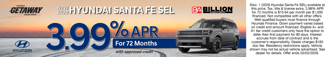 26FEB_BHYIC_NEW 2026 HYUNDAI SANTA FE SEL