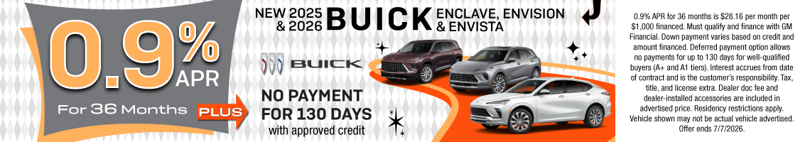 26JUN_BILBUICK_NEW 2025 & 2026 BUICK ENCLAVE, ENVISION & ENVISTA