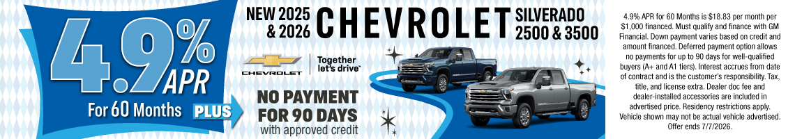New 2026 Chevrolet Silverado 3500HD CC Work Truck