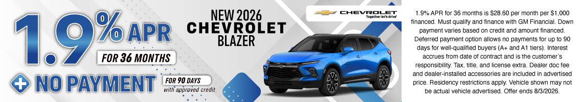 26JUL_BILCHEVY_NEW 2026 CHEVROLET BLAZER