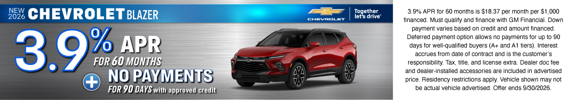 26SEP_BILCHEV_NEW 2026 CHEVROLET BLAZER