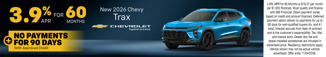 26OCT_BILCHEV_NEW 2026 CHEVROLET TRAX
