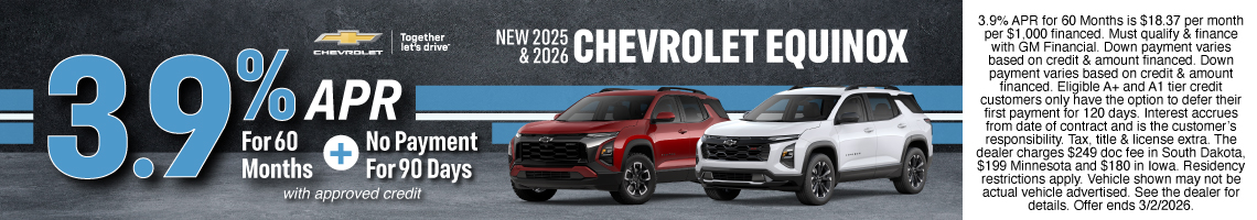 New 2026 Chevrolet Equinox  LT