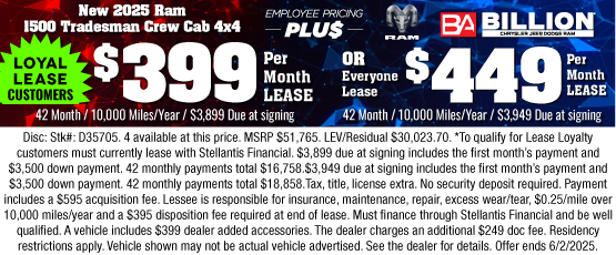 25MAY_BILD_NEW 2025 RAM 1500 TRADESMAN CREW