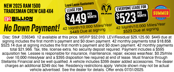 25JUL_BILD_LEASE_NEW 2025 RAM 1500 TRADESMAN CREW