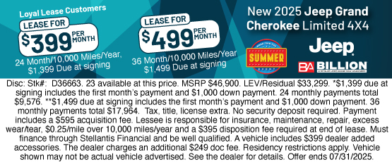 25JUL_BILD_LEASE_NEW 2025 JEEP GRAND CHEROKEE LIMITED