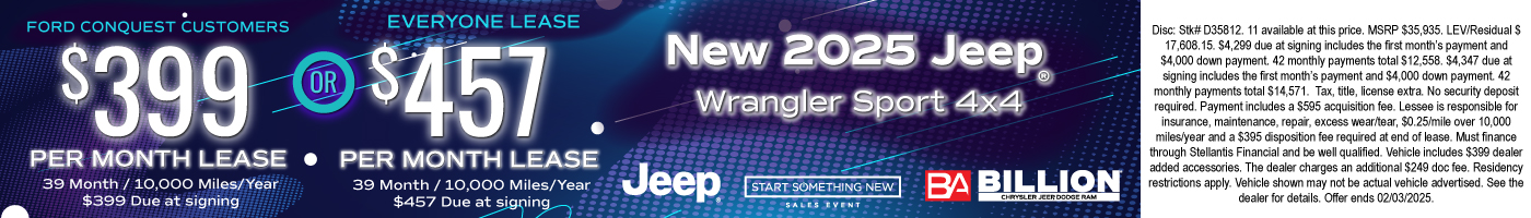 25JAN_BILD_NEW 2025 JEEP WRANGLER SPORT