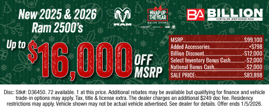 25DEC_BILD_NEW 2025 & 2026 RAM 2500