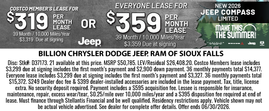26JUN_BILD_LEASE_NEW 2026 JEEP COMPASS LIMITED