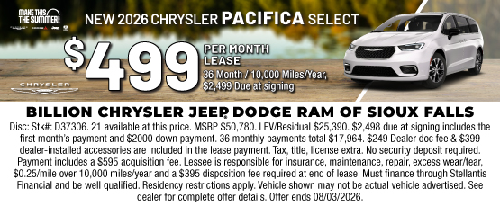 26JUL_BILD_LEASE_NEW 2026 CHRYSLER PACIFICA SELECT